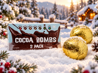 Vegan Dairy-Free Hot Cocoa Bombs – 2 Pack