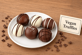 Allergen Friendly Vegan 6 Piece Chocolate Truffle Box