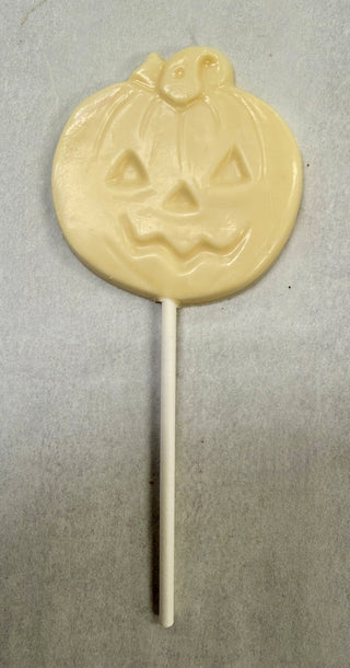 Small Pumpkin Chocolate Lollipop