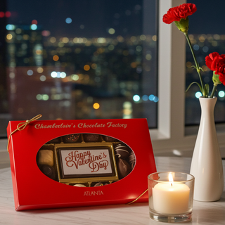 Valentines Day Chocolate Bar and Assorted Chocolates Box