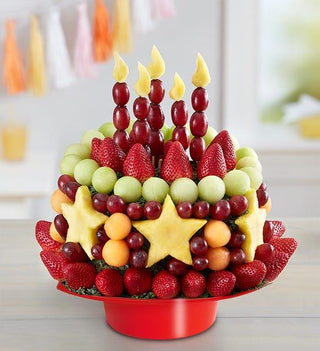 All Fruit Celebration Cake Bouquet - Chamberlains Chocolate Factory & Cafe