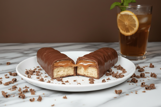 Vegan Milk Chocolate Caramel Bars