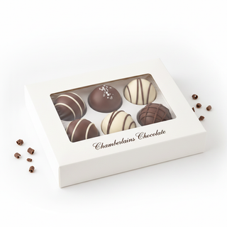 Allergen Friendly Vegan 6 Piece Chocolate Truffle Box