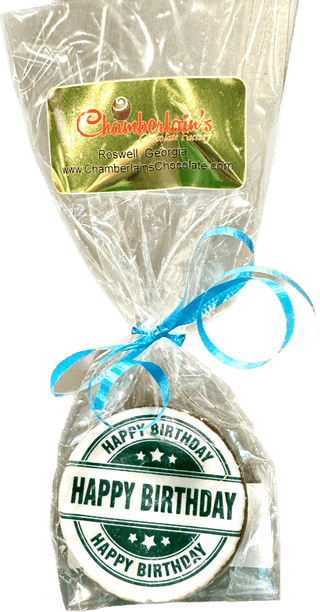 Custom Birthday Oreos - Chamberlains Chocolate Factory & Cafe
