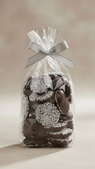 Dark Chocolate Nonpareils Half-Pound Gift Bag