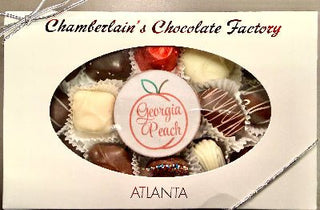 Georgia Peach Chocolate Molded Oreo®️ and Assortment Box - Chamberlains Chocolate Factory & Cafe