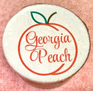 Georgia Peach Chocolate Oreo with Edible Image - Chamberlains Chocolate Factory & Cafe