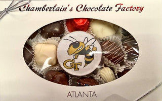 Georgia Sports Chocolate Molded Oreo®️ and Assortment Box - Chamberlains Chocolate Factory & Cafe