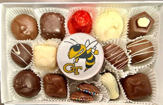 Georgia Sports Chocolate Molded Oreo®️ and Assortment Box - Chamberlains Chocolate Factory & Cafe