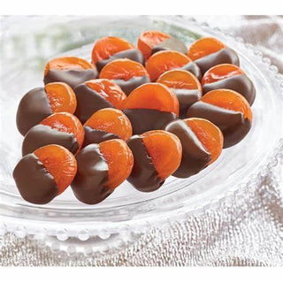 Gluten Free Chocolate Dipped Apricots - Chamberlains Chocolate Factory & Cafe