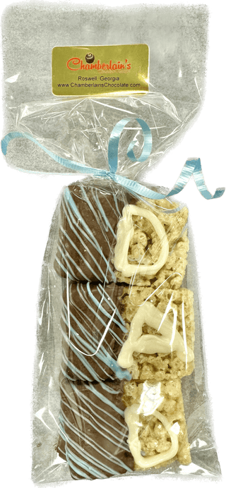 Gluten Free Dad Rice Crispy Treats - Chamberlains Chocolate Factory & Cafe