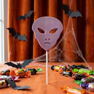 Large Chocolate Alien Lollipop Chamberlains Chocolate Atlanta
