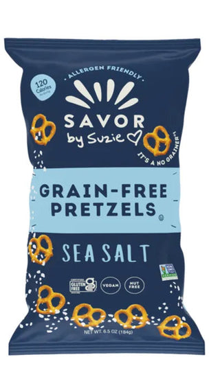 Gluten Free Pretzels Sea Salt Vegan