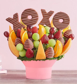 Love & Kisses Fruit Bouquet - Chamberlains Chocolate Factory & Cafe