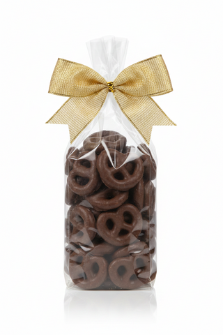 Milk Chocolate-Covered Mini Pretzels Half Pound Bag