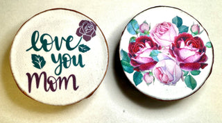 Mother's Day Oreo Duo - Dark and Milk Chocolate Covered Oreos with floral design and loving message for mom.