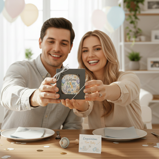 New Baby Chocolate Oreo Baby Shower Couple
