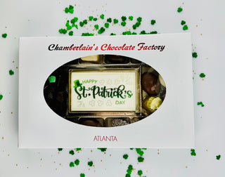 St Patrick's Day Printed Chocolate Bar Assortment - Chamberlains Chocolate Factory & Cafe
