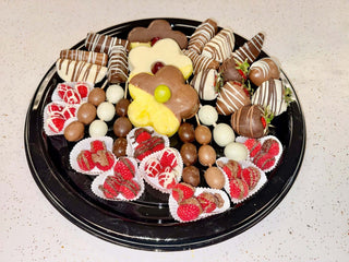 Ultimate Chocolate Dipped Fruit Platter - Chamberlains Chocolate Factory & Cafe