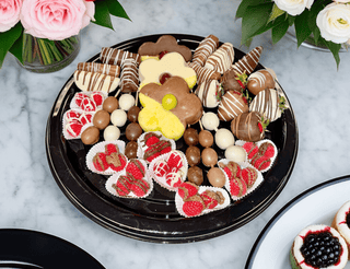 Ultimate Chocolate Dipped Fruit Platter - Chamberlains Chocolate Factory & Cafe