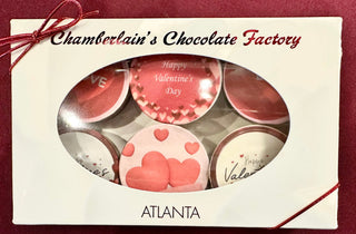 Valentines Day Chocolate Molded Oreos - Chamberlains Chocolate Factory & Cafe