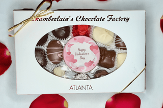 Valentines Day Encased Oreo and Chocolate Assortment Box - Chamberlains Chocolate Factory & Cafe