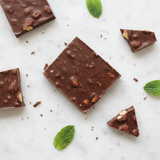 Vegan Peppermint Chocolate Bar