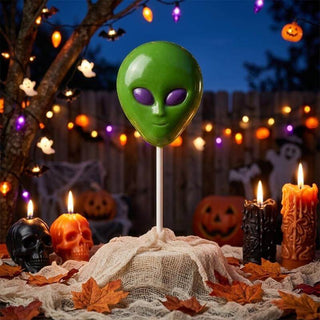 Chocolate Alien Lollipop Chamberlains Chocolate Atlanta